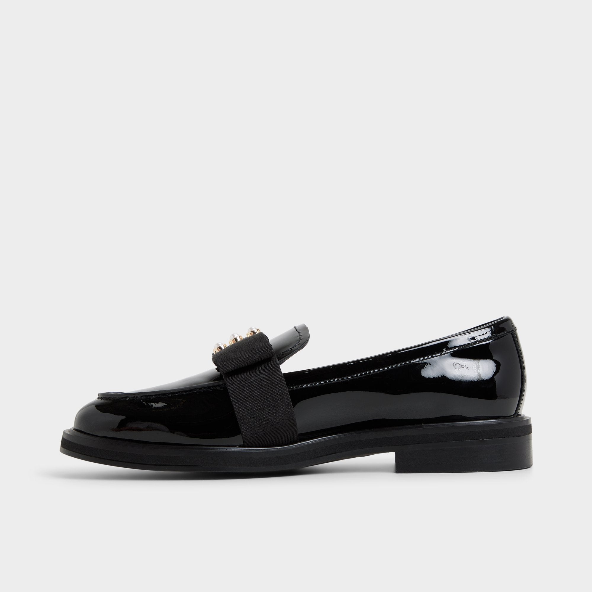 Aldo | Bissom in Black - Loafer, Block heel