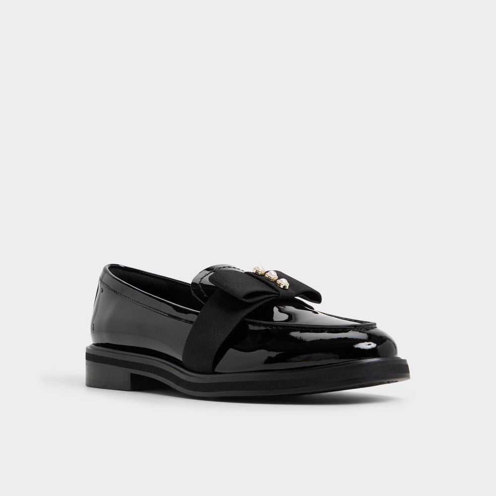 Aldo | Bissom in Black - Loafer, Block heel