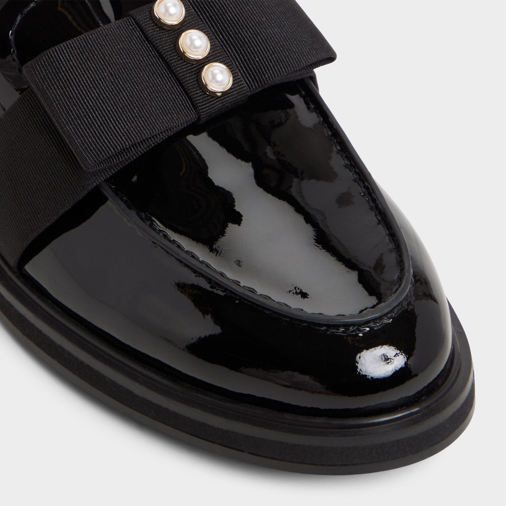 Aldo | Bissom in Black - Loafer, Block heel