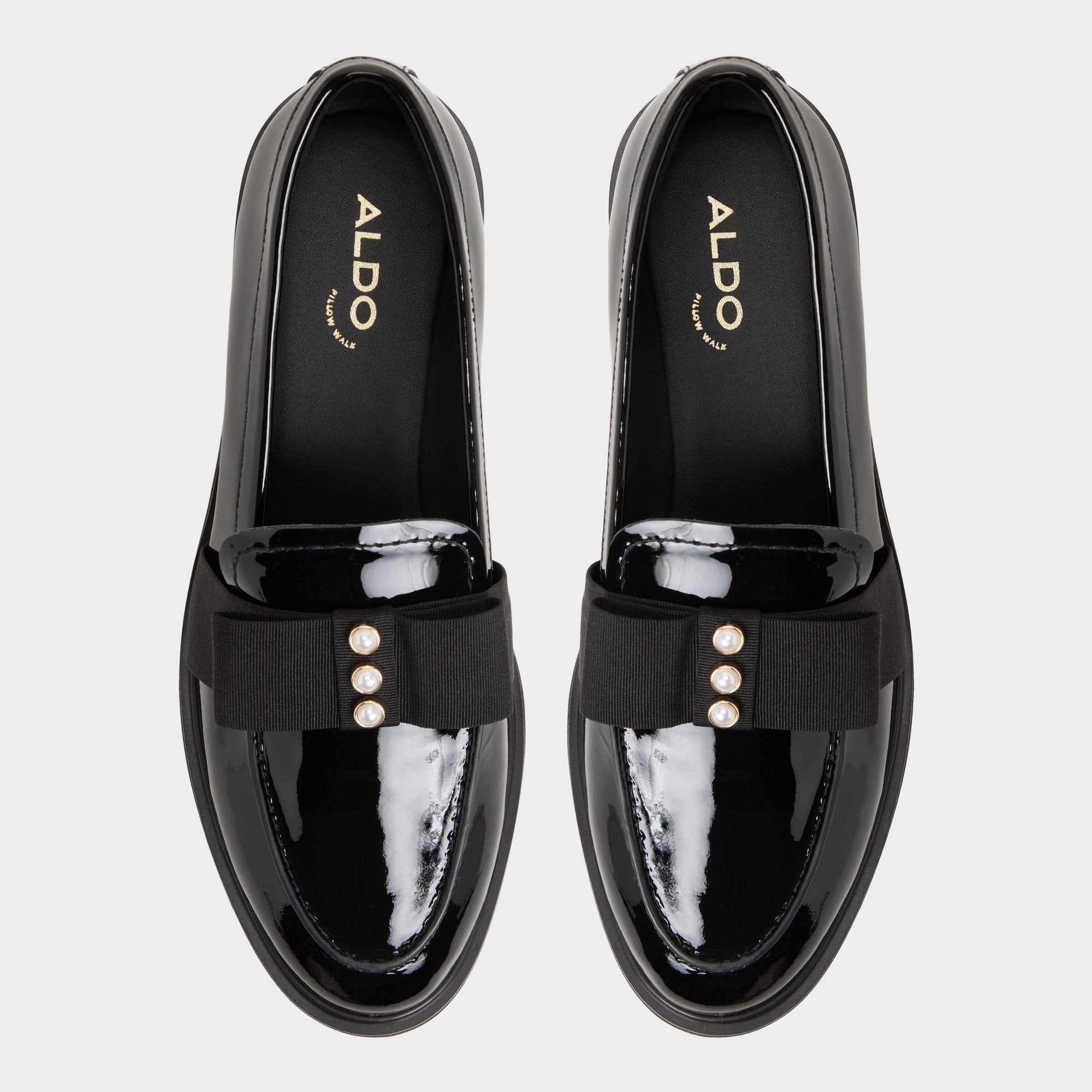 Aldo | Bissom in Black - Loafer, Block heel