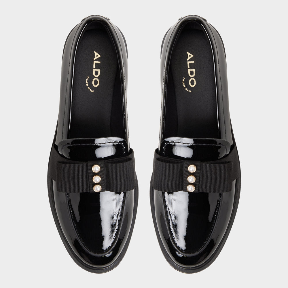 Aldo | Bissom in Black - Loafer, Block heel