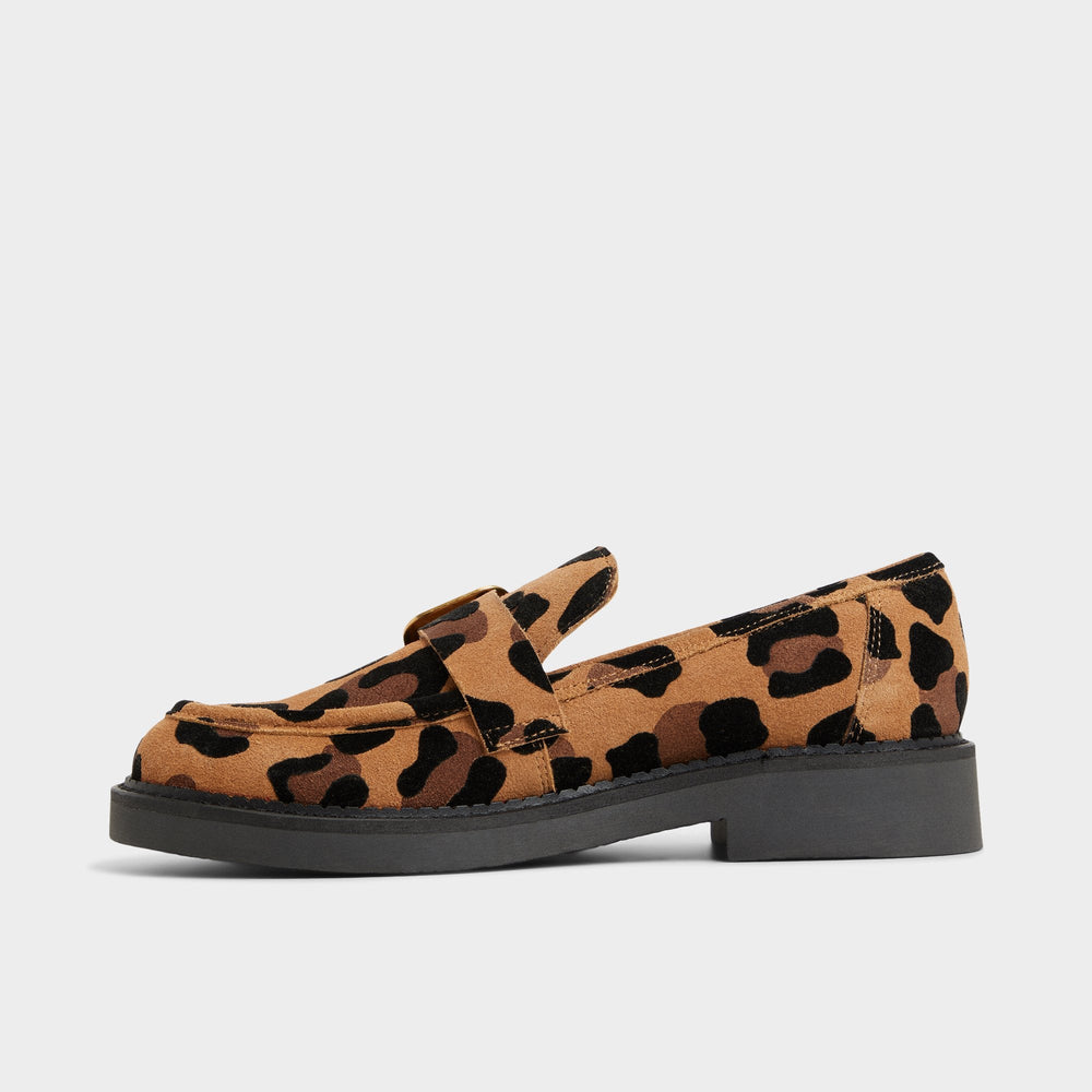Aldo | Kalya in Brown Multi - Loafer, Block heel
