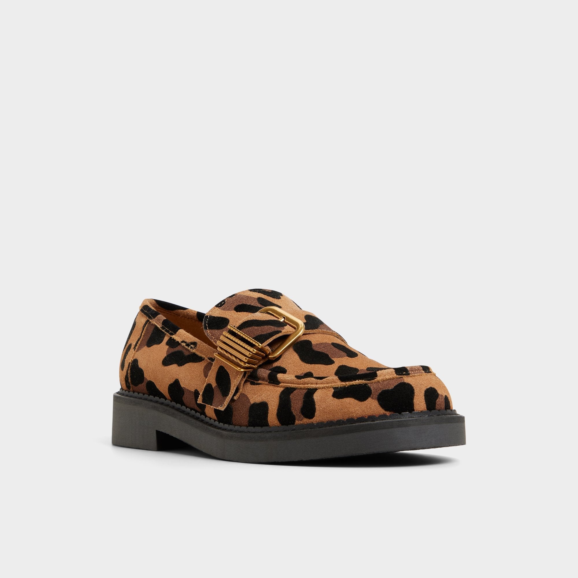 Aldo | Kalya in Brown Multi - Loafer, Block heel