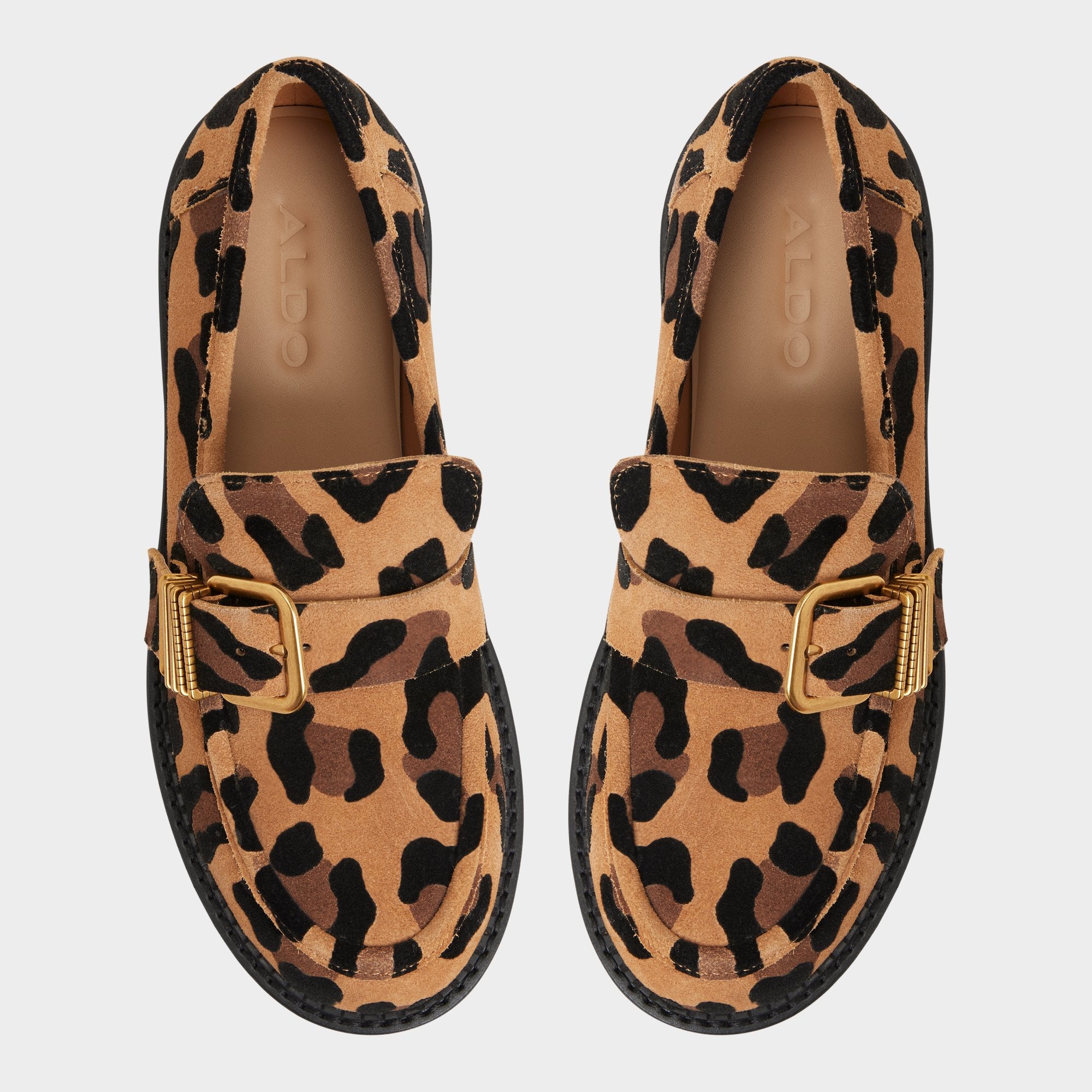 Aldo | Kalya in Brown Multi - Loafer, Block heel