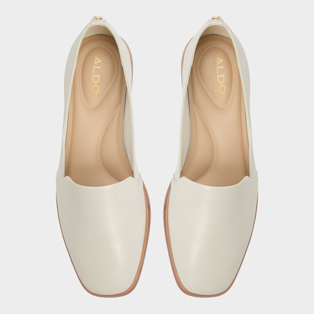 Aldo | Caraelia White/Bone Women's Loafers & Oxfords - Loafer