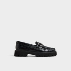 Aldo | Danrose Black Women's Loafers & Oxfords - Loafer, Lug sole