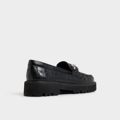 Aldo | Danrose Black Women's Loafers & Oxfords - Loafer, Lug sole