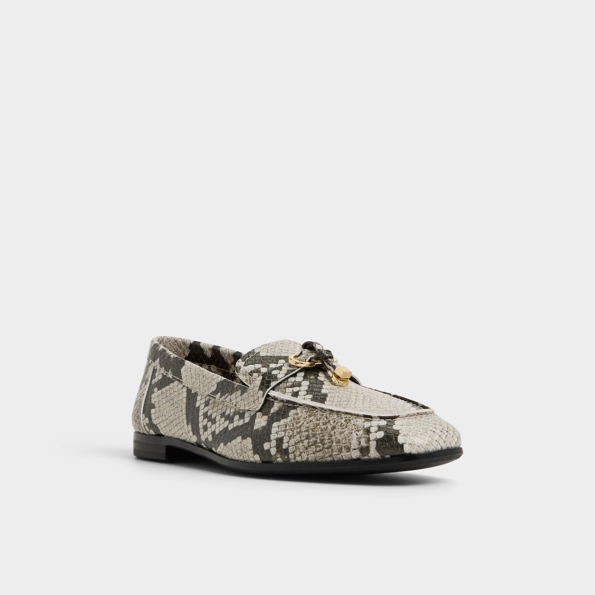 Aldo | Ybilide White/Black Women's Loafers & Oxfords - Loafer