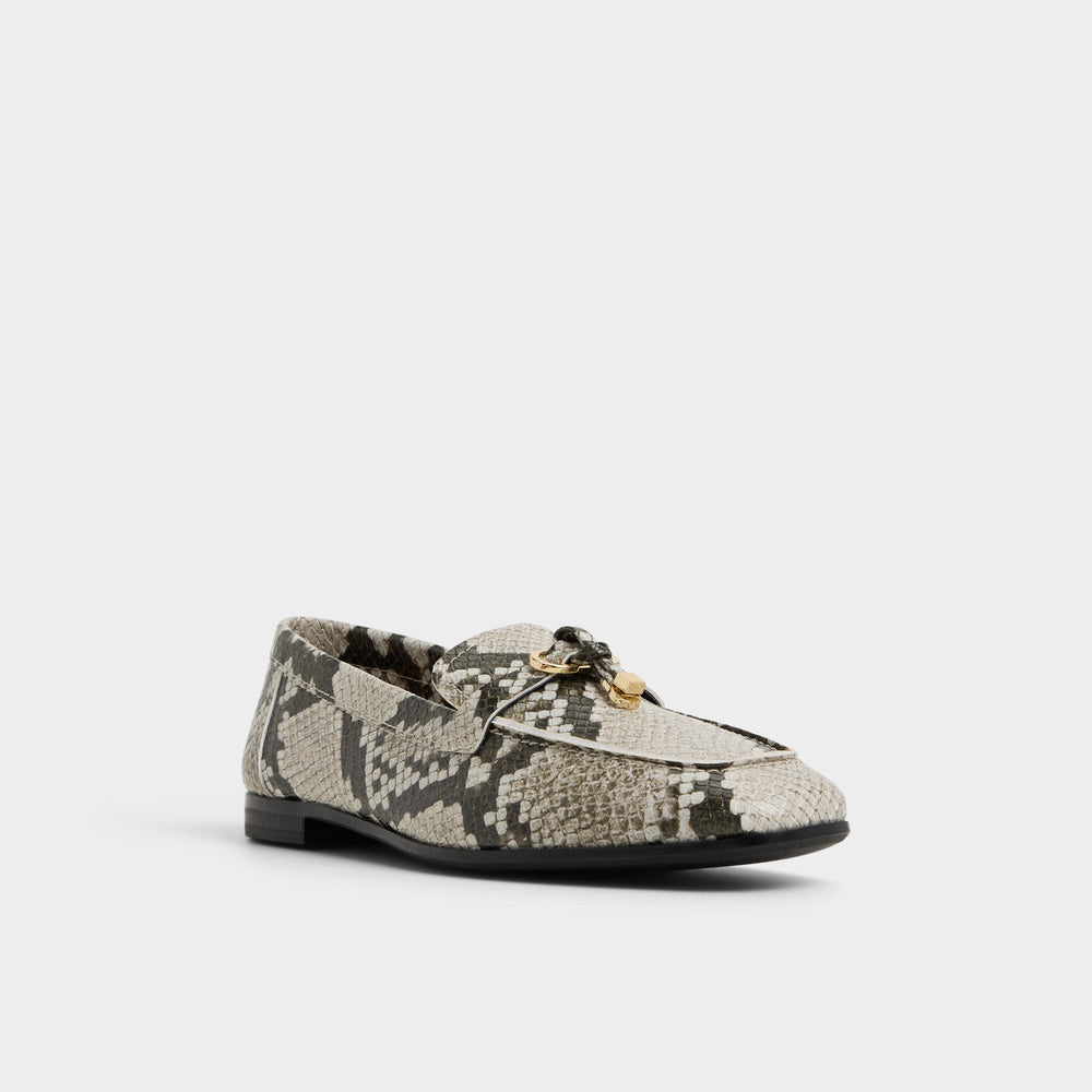 Aldo | Ybilide White/Black Women's Loafers & Oxfords - Loafer