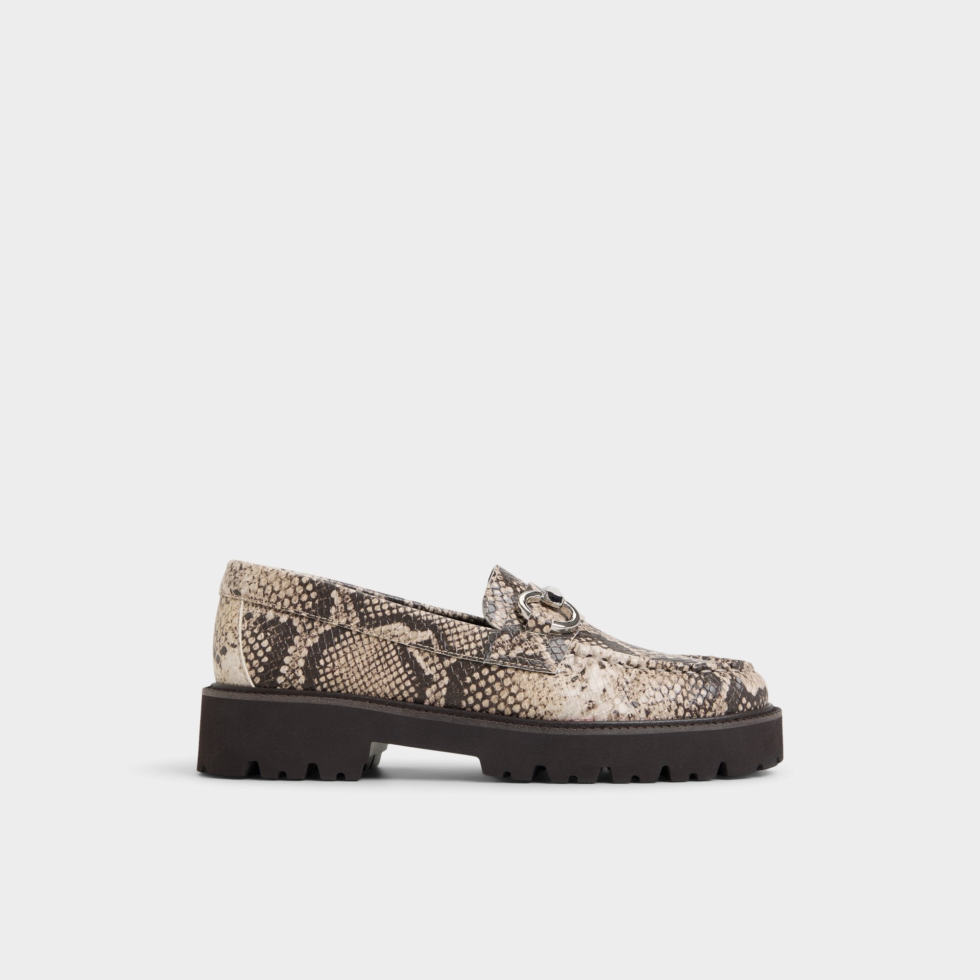Aldo | Danrose in Open Brown - Loafer, Lug sole