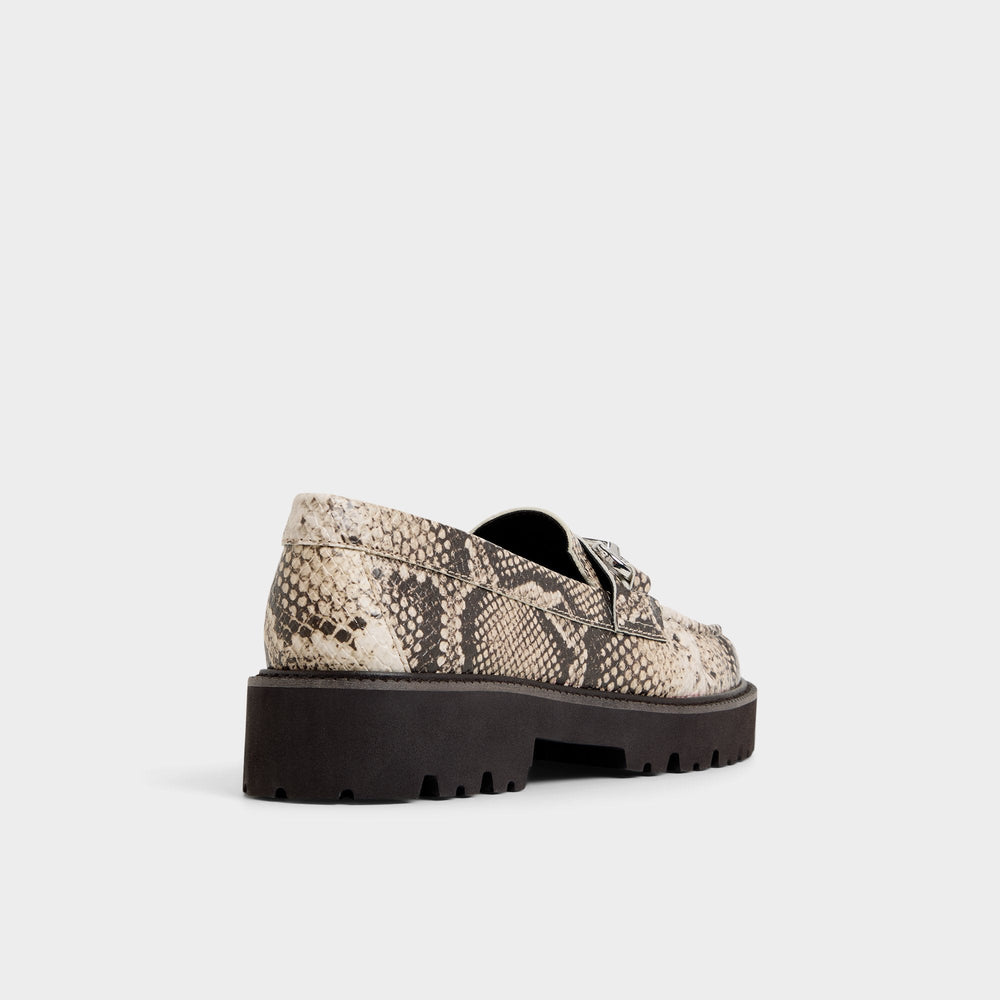 Aldo | Danrose in Open Brown - Loafer, Lug sole