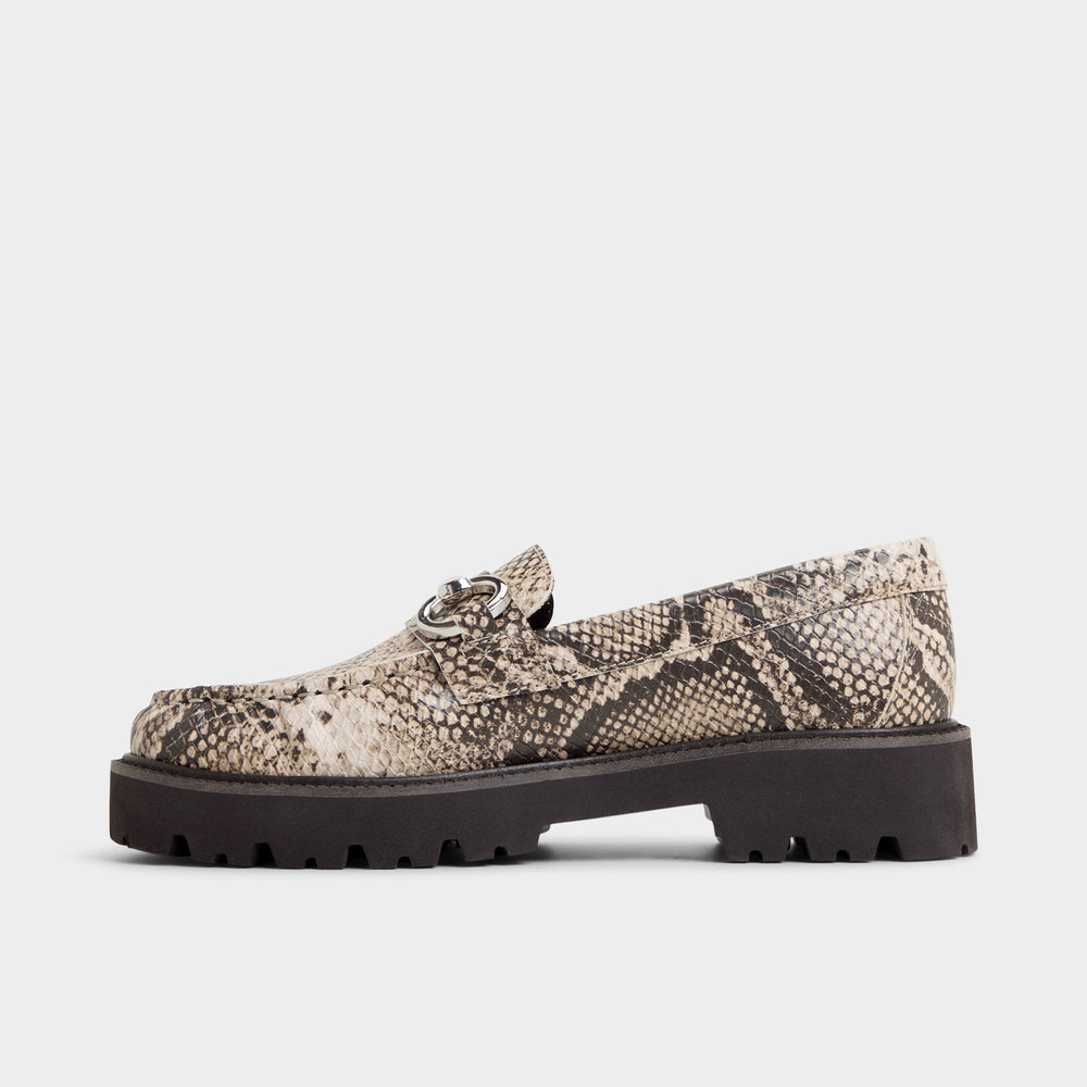 Aldo | Danrose in Open Brown - Loafer, Lug sole