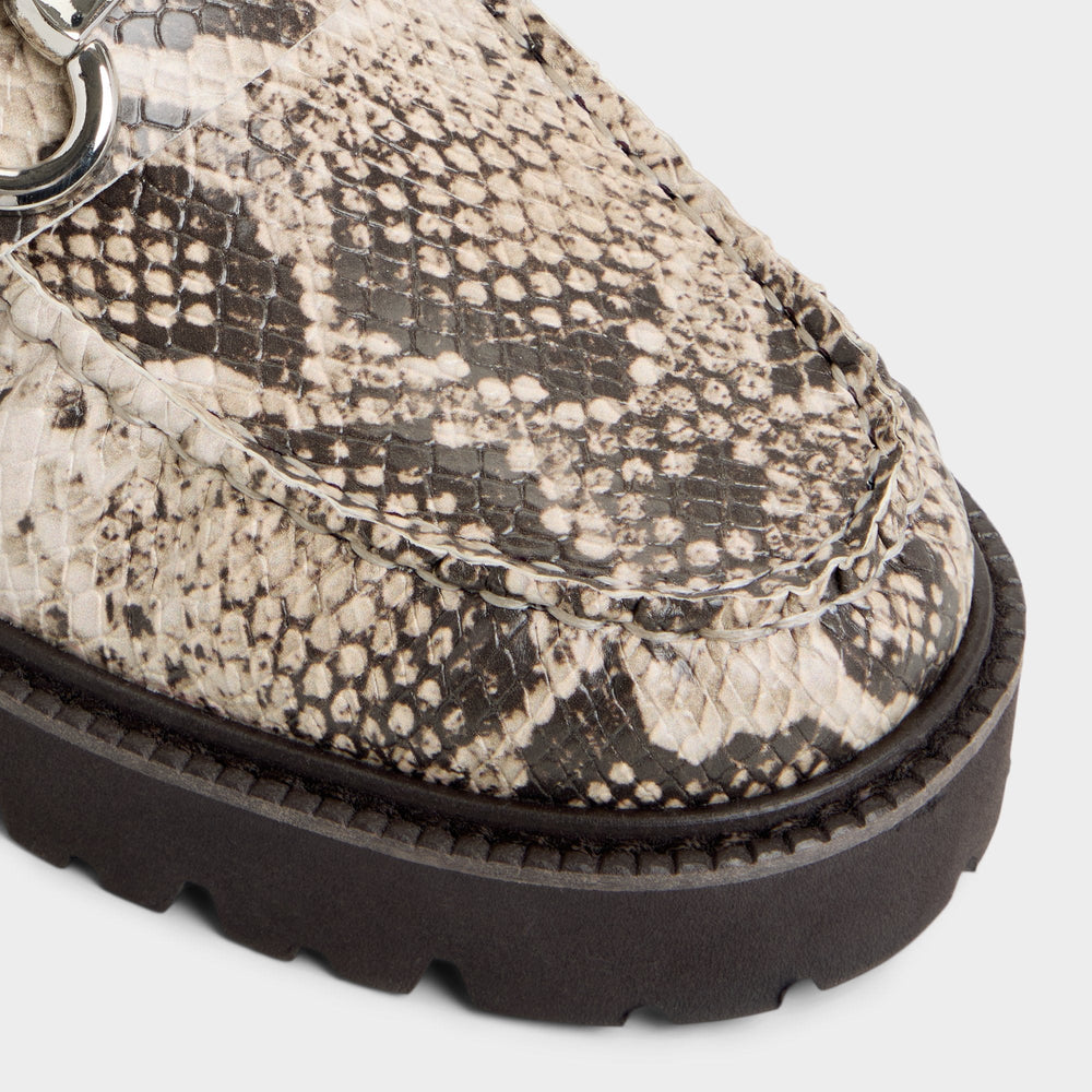 Aldo | Danrose in Open Brown - Loafer, Lug sole