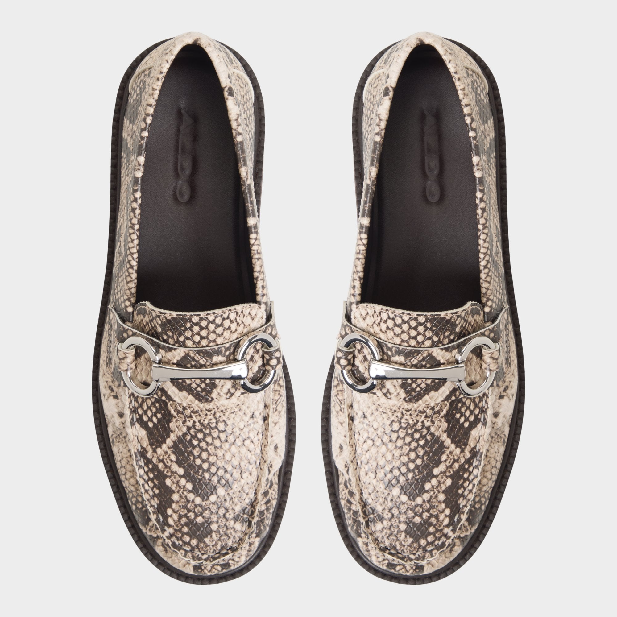 Aldo | Danrose in Open Brown - Loafer, Lug sole