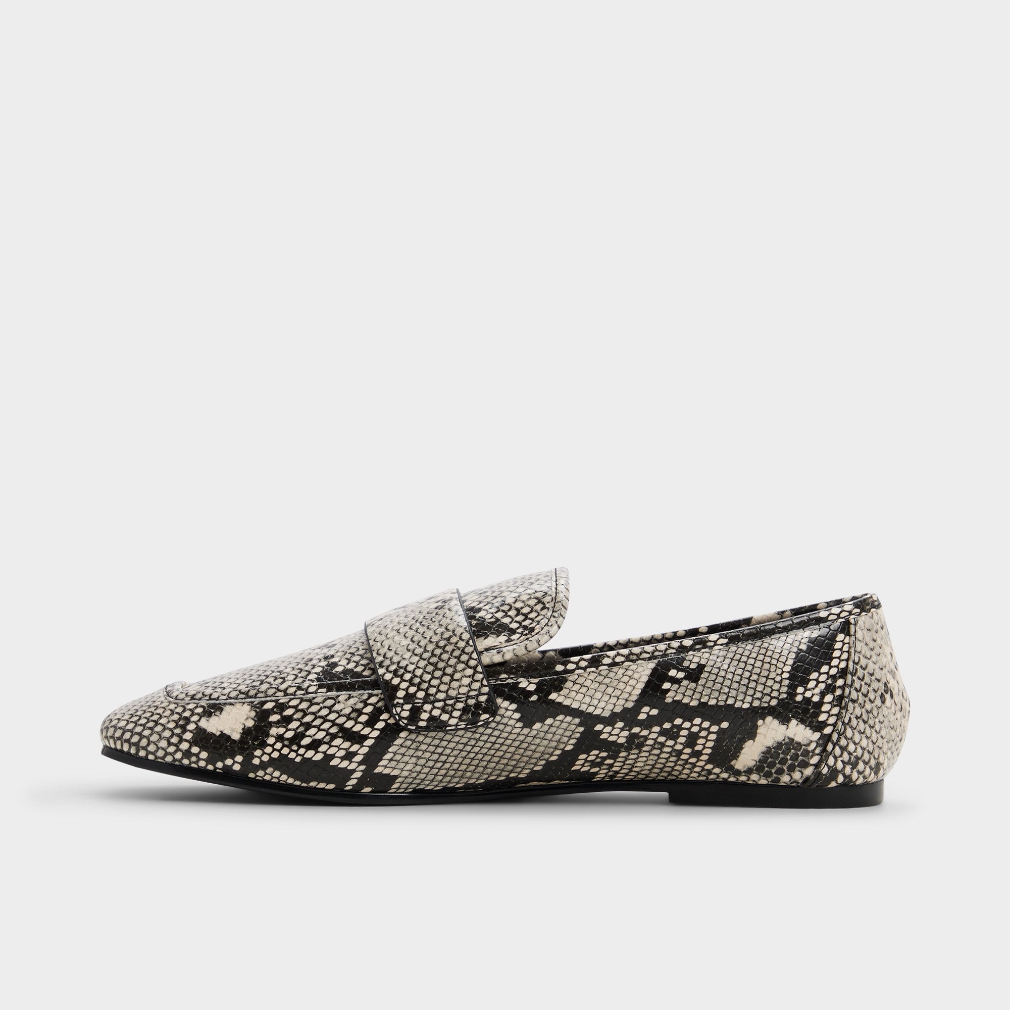 Aldo | Bellamyy Black/White Women's Loafers & Oxfords - Loafer