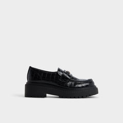 Aldo | Miravelle in Black - Loafer, Lug sole