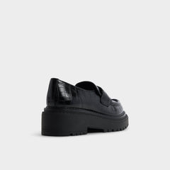 Aldo | Miravelle in Black - Loafer, Lug sole
