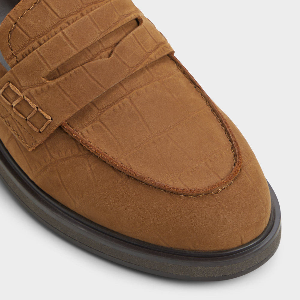 Aldo | Lededanten Dark Brown Women's Loafers & Oxfords - Loafer, Block heel