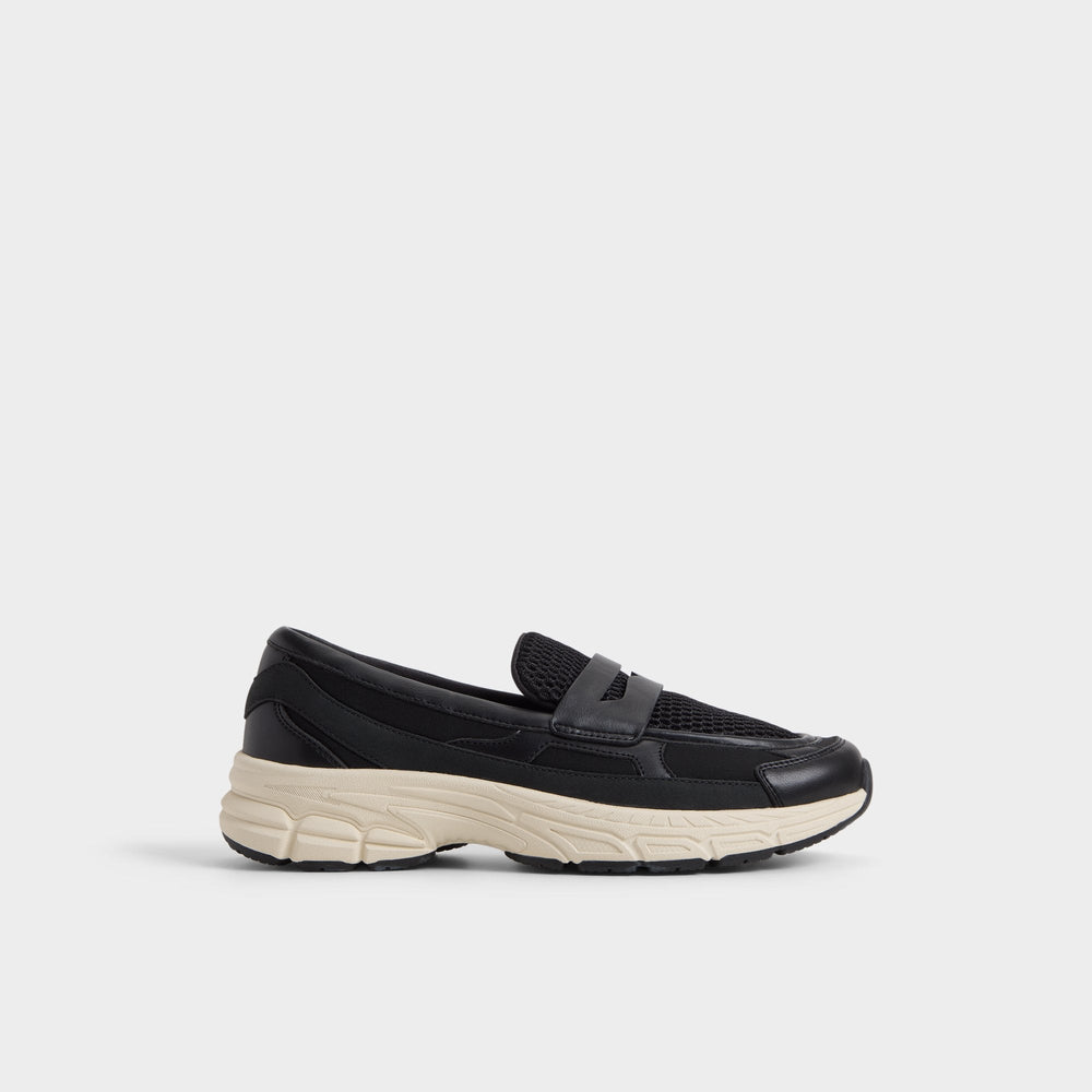 Aldo | Loffy in Black - Loafer, Jogger sole