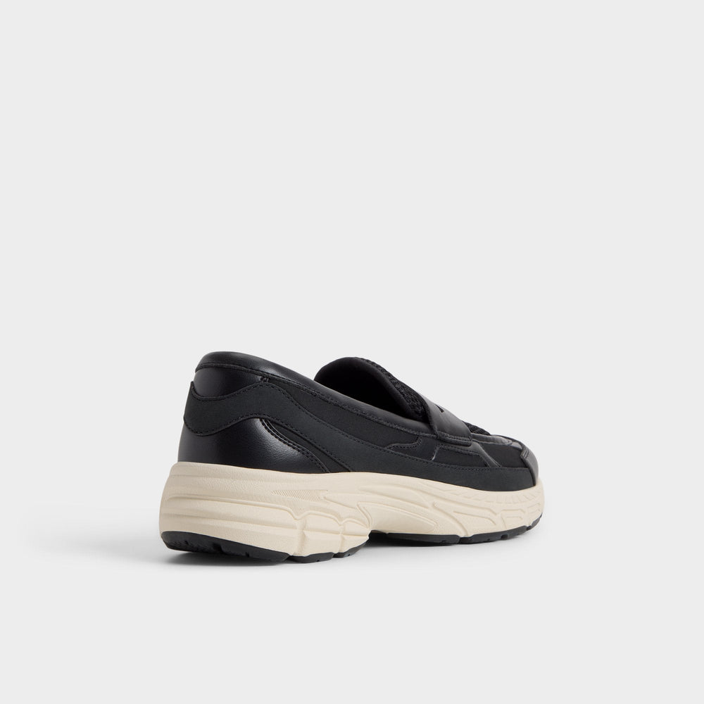 Aldo | Loffy in Black - Loafer, Jogger sole
