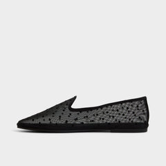 Aldo | Aurabelle Black Textile Mesh Women's Loafers & Oxfords - Loafer