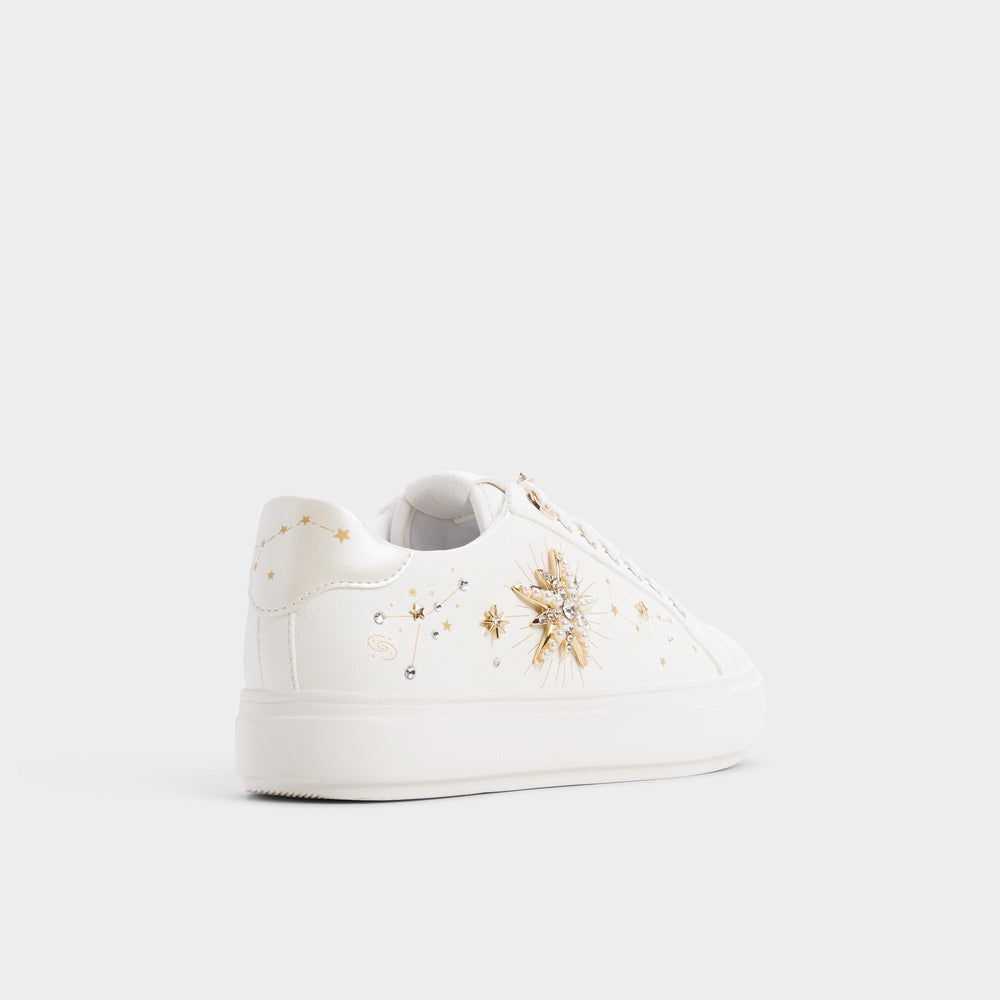 Aldo | Starbright in White - Sneaker, Cup sole
