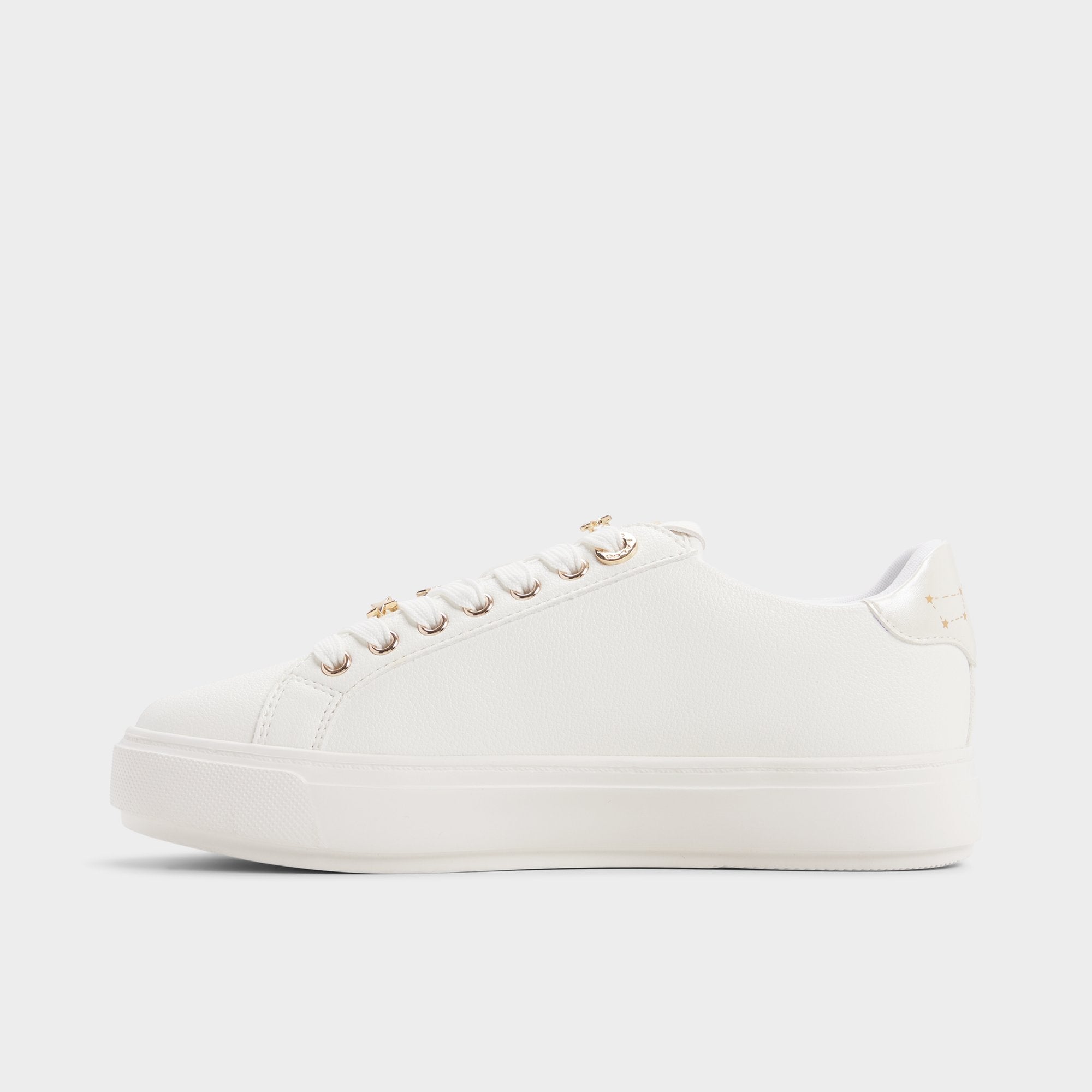Aldo | Starbright in White - Sneaker, Cup sole