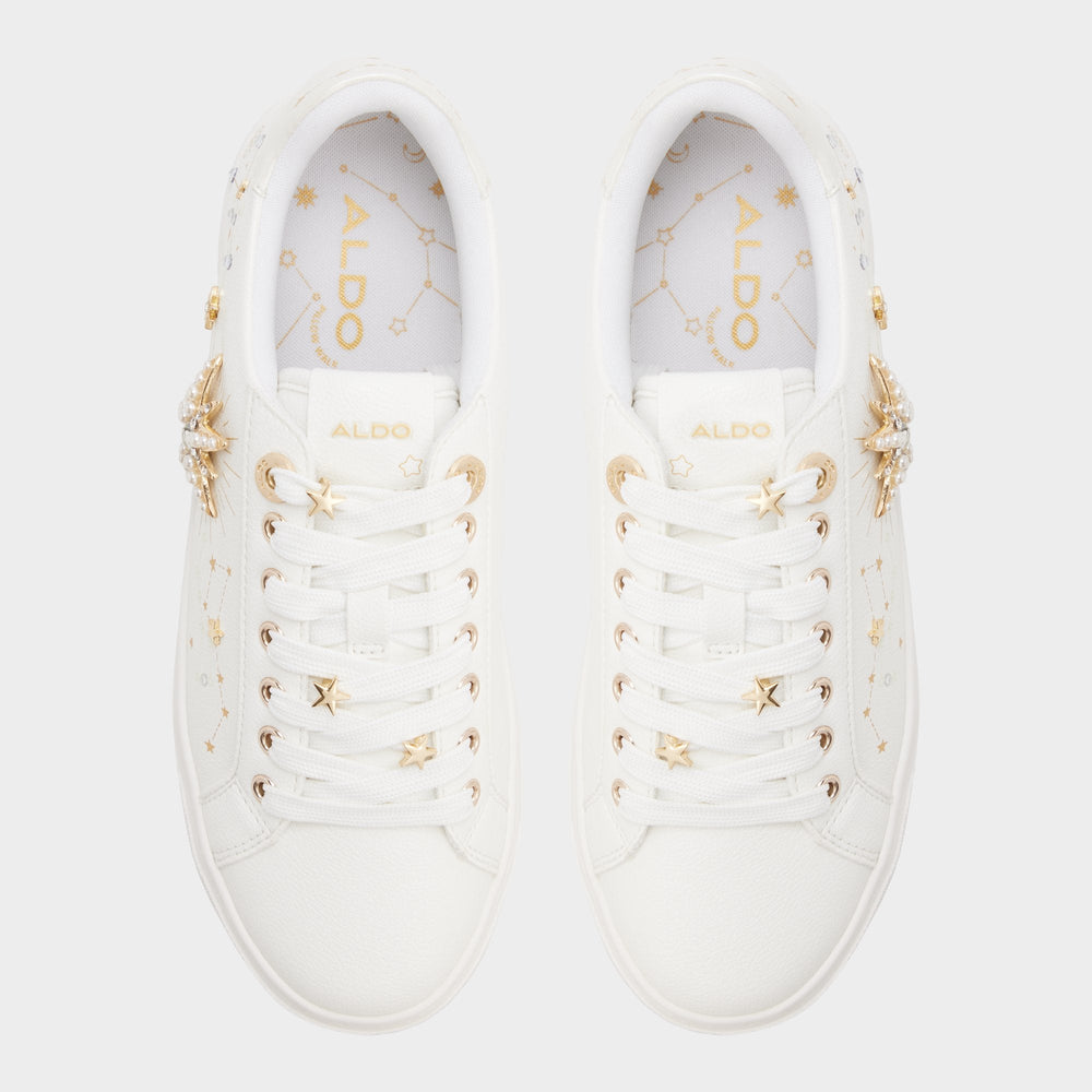 Aldo | Starbright in White - Sneaker, Cup sole