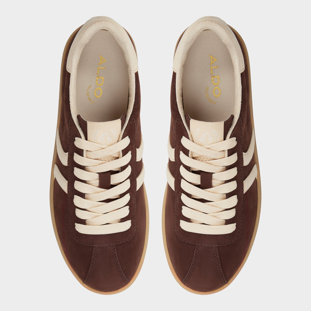 Aldo | Chicsneaker in Dark Brown - Sneaker, Cup sole