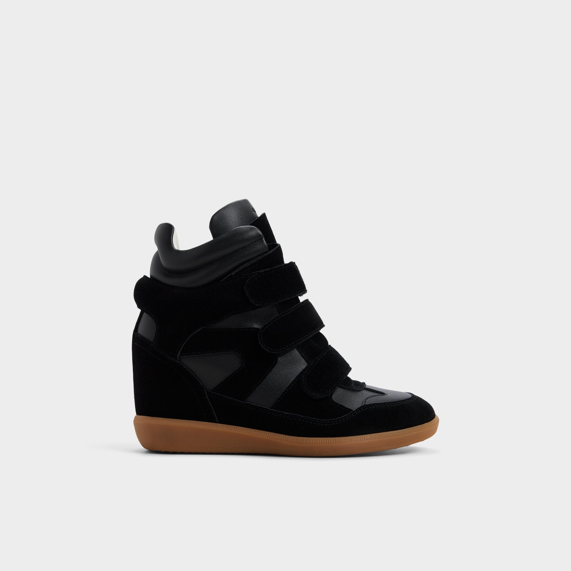 Aldo | Bellissamo in Black - Wedge sneaker, Wedge heel