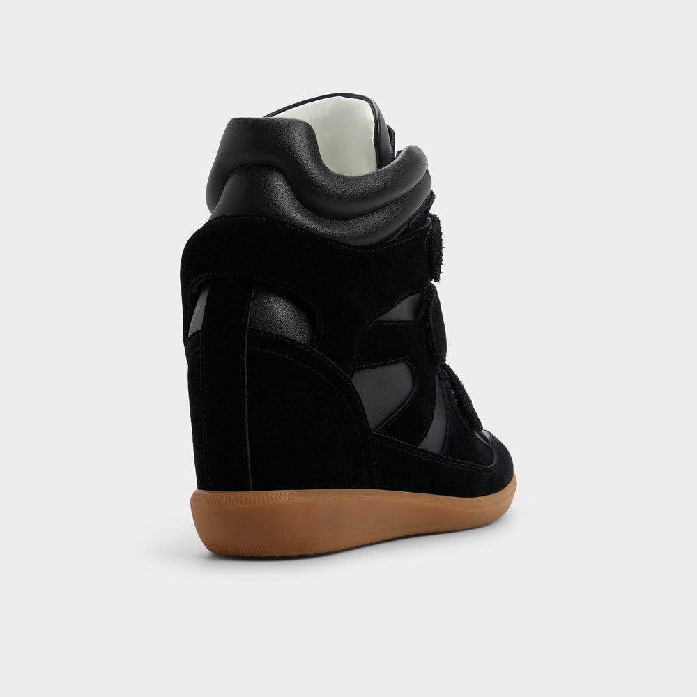 Aldo | Bellissamo in Black - Wedge sneaker, Wedge heel