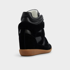 Aldo | Bellissamo in Black - Wedge sneaker, Wedge heel