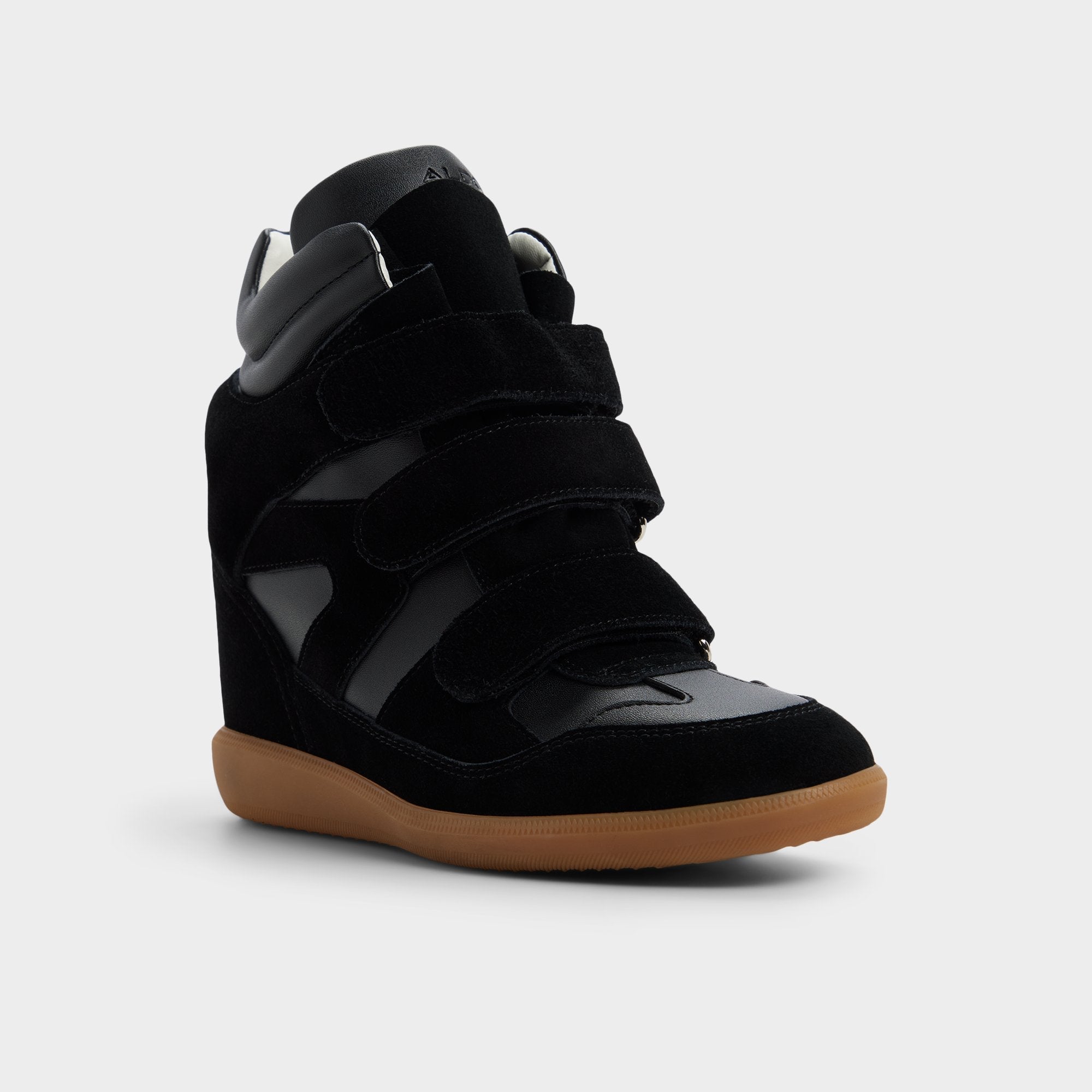 Aldo | Bellissamo in Black - Wedge sneaker, Wedge heel