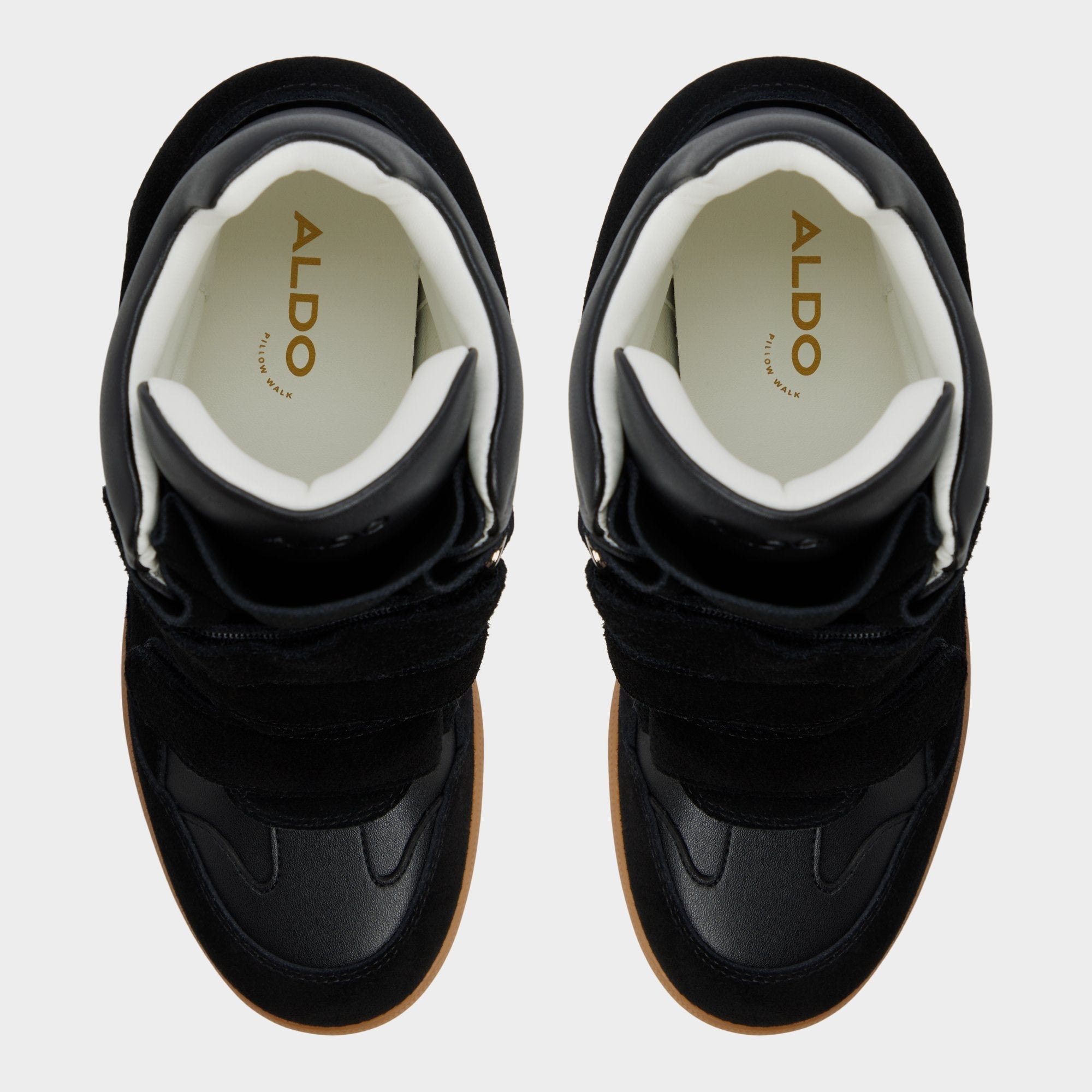 Aldo | Bellissamo in Black - Wedge sneaker, Wedge heel