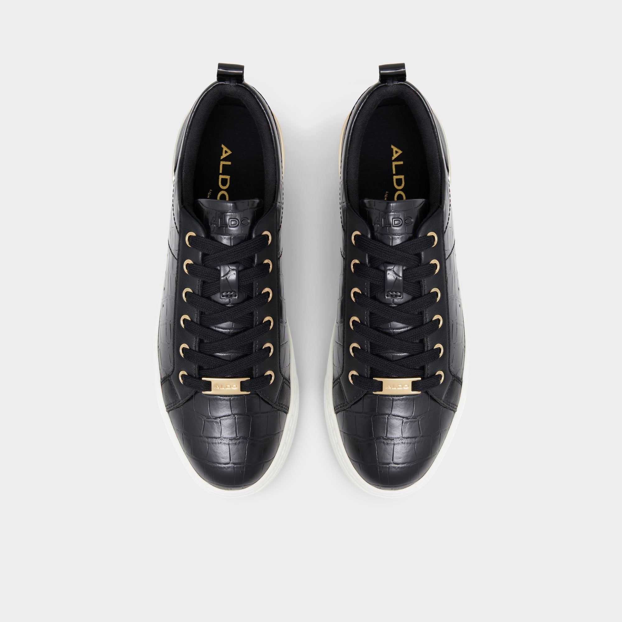 Aldo | Dilathielle Black Women's Low top sneakers - Low top sneaker, Cup sole