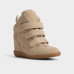 Aldo | Bellissamo in Sand - Wedge sneaker, Wedge heel