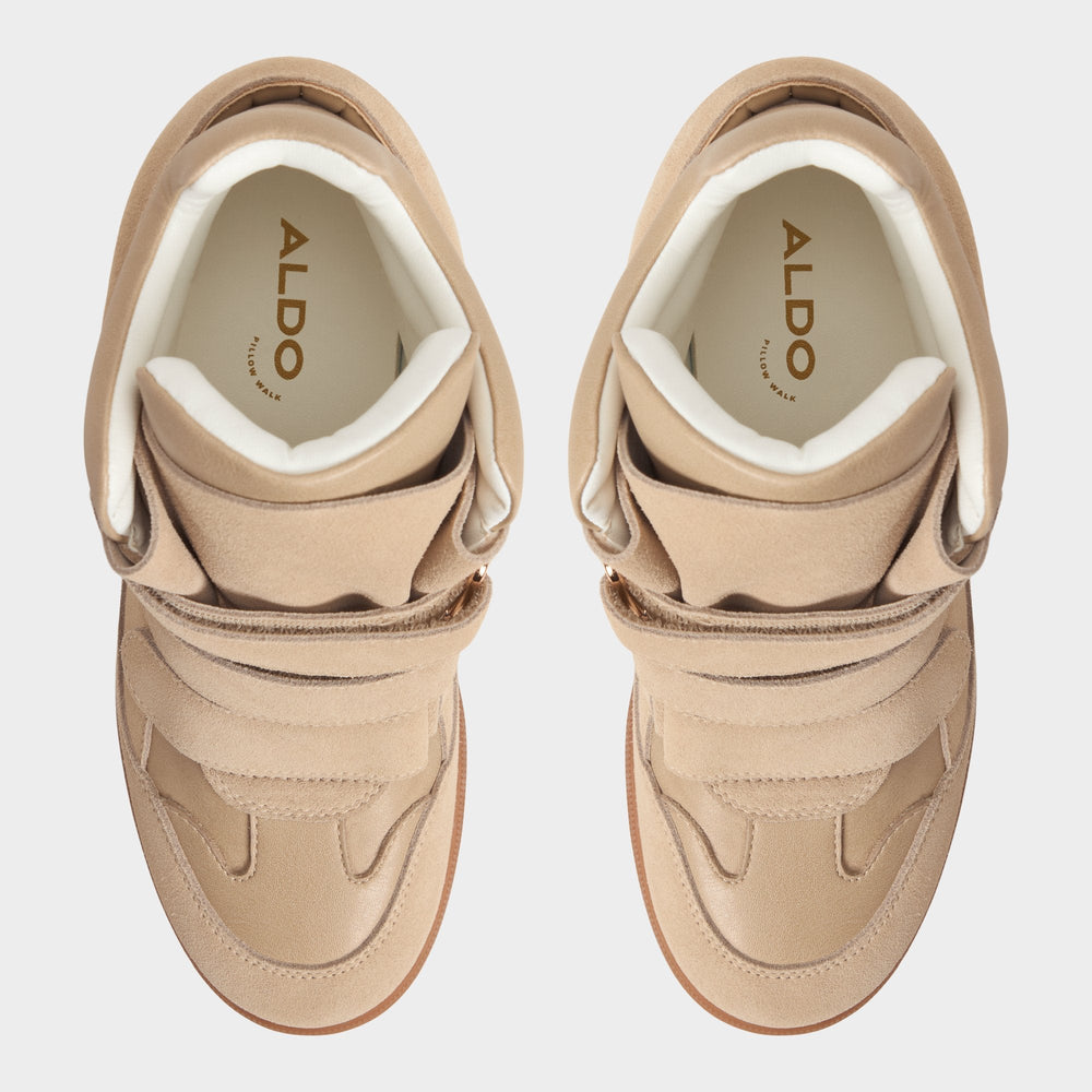 Aldo | Bellissamo in Sand - Wedge sneaker, Wedge heel