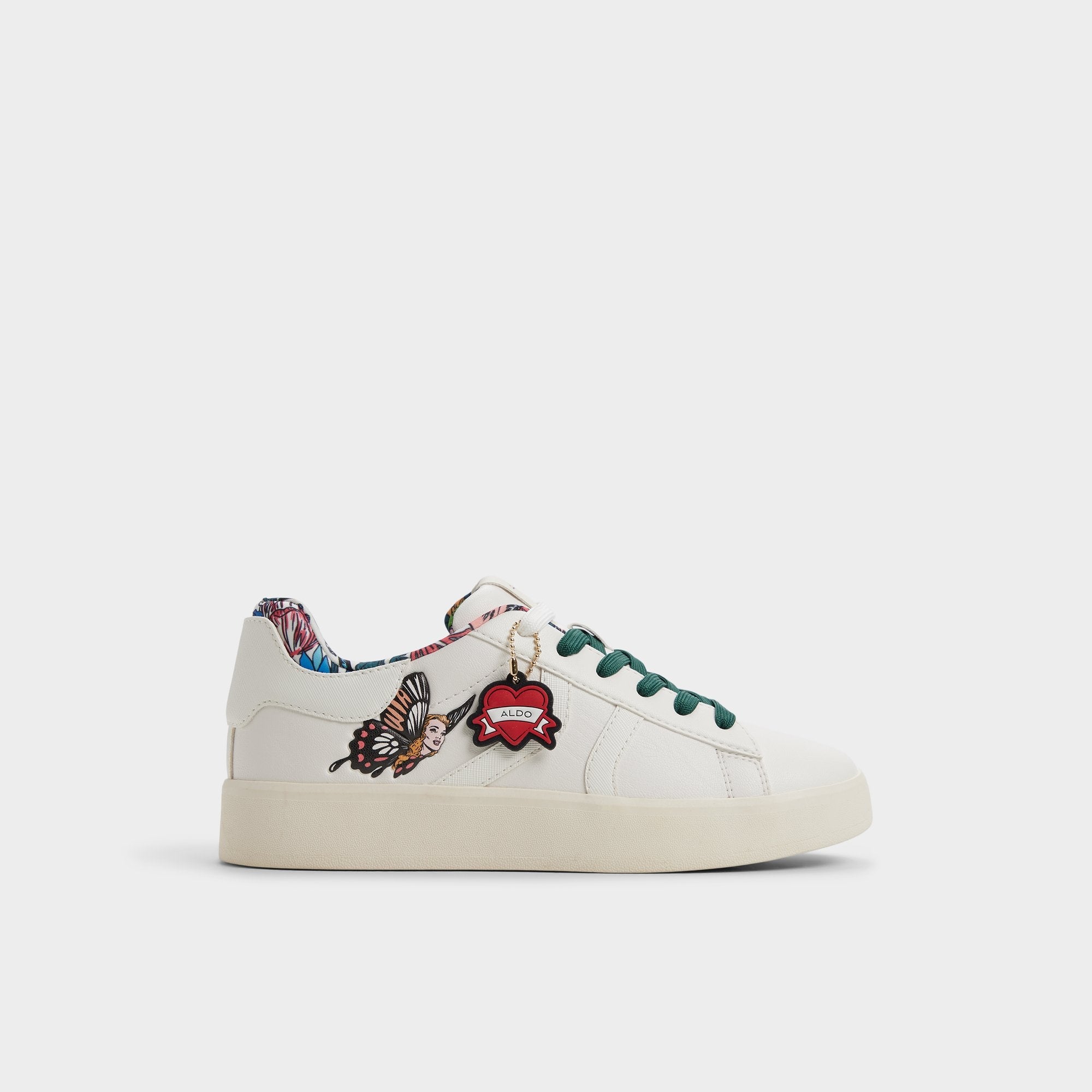 Aldo | Whatisadam in White Multi 14038437 - Low top sneaker, Cup sole