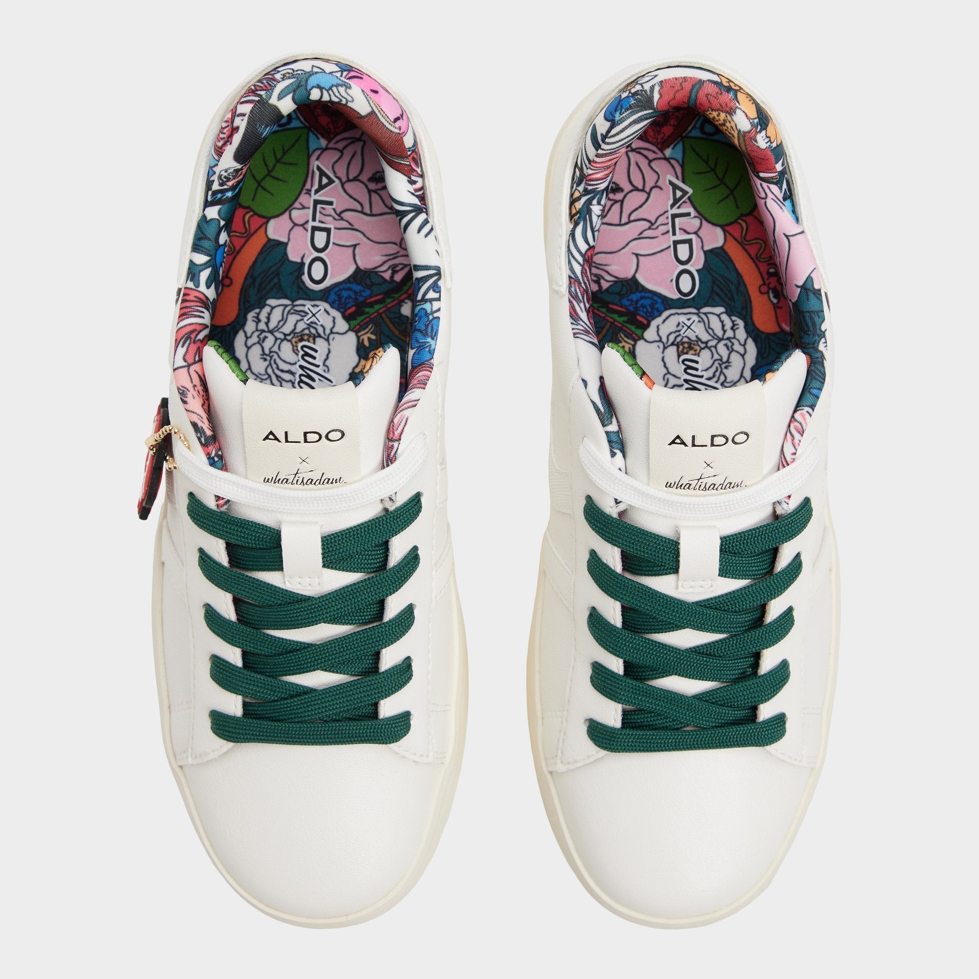 Aldo | Whatisadam in White Multi 14038437 - Low top sneaker, Cup sole