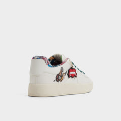 Aldo | Whatisadam in White Multi - Women's low top sneaker, Cup sole