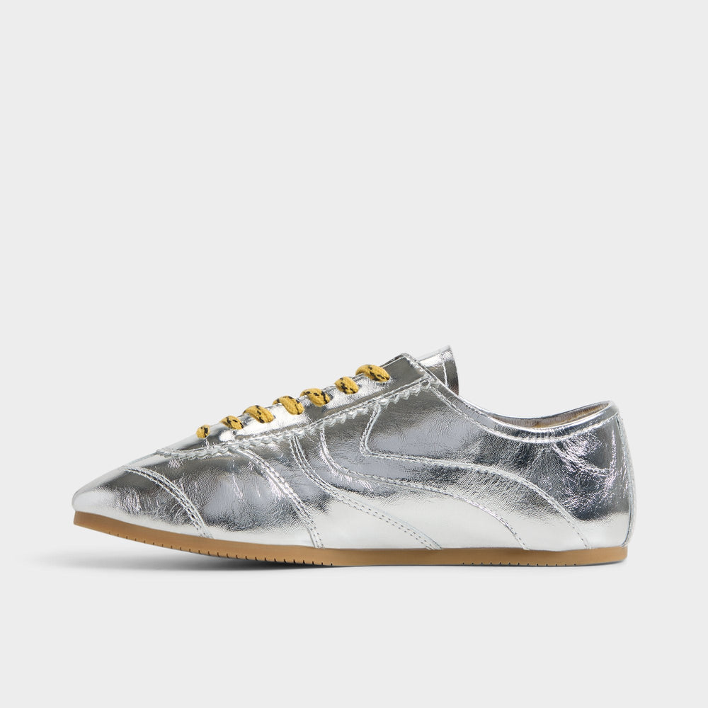 Aldo | Adrelya in Silver - Jogger sneaker, Jogger sole