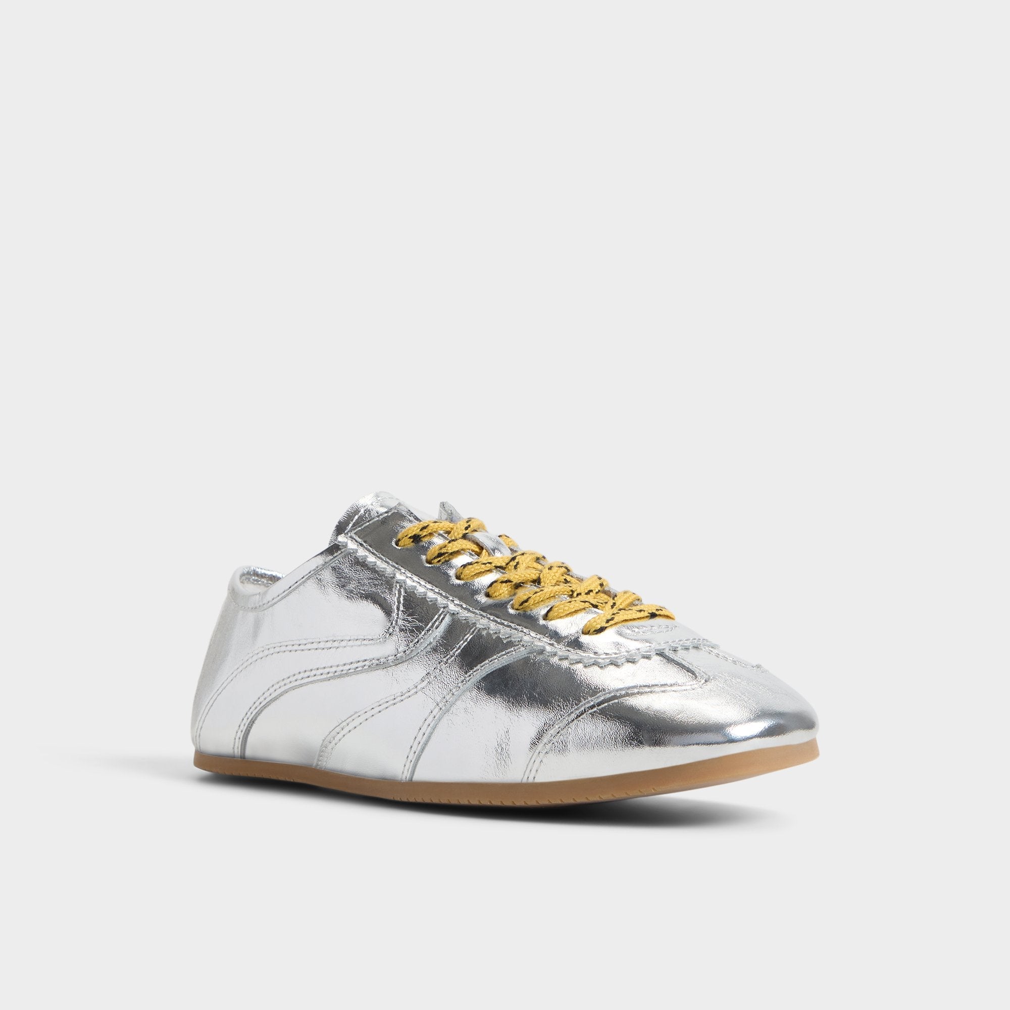 Aldo | Adrelya in Silver - Jogger sneaker, Jogger sole