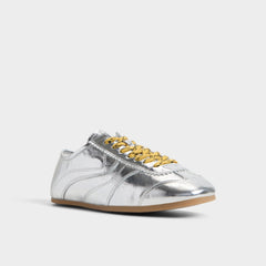 Aldo | Adrelya in Silver - Jogger sneaker, Jogger sole