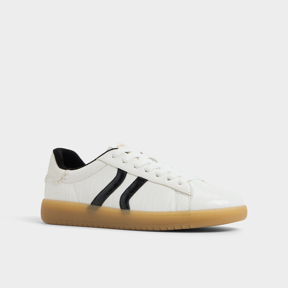 Aldo | Chicsneaker2 White/Black Women's Low top sneakers - Sneaker, Cup sole