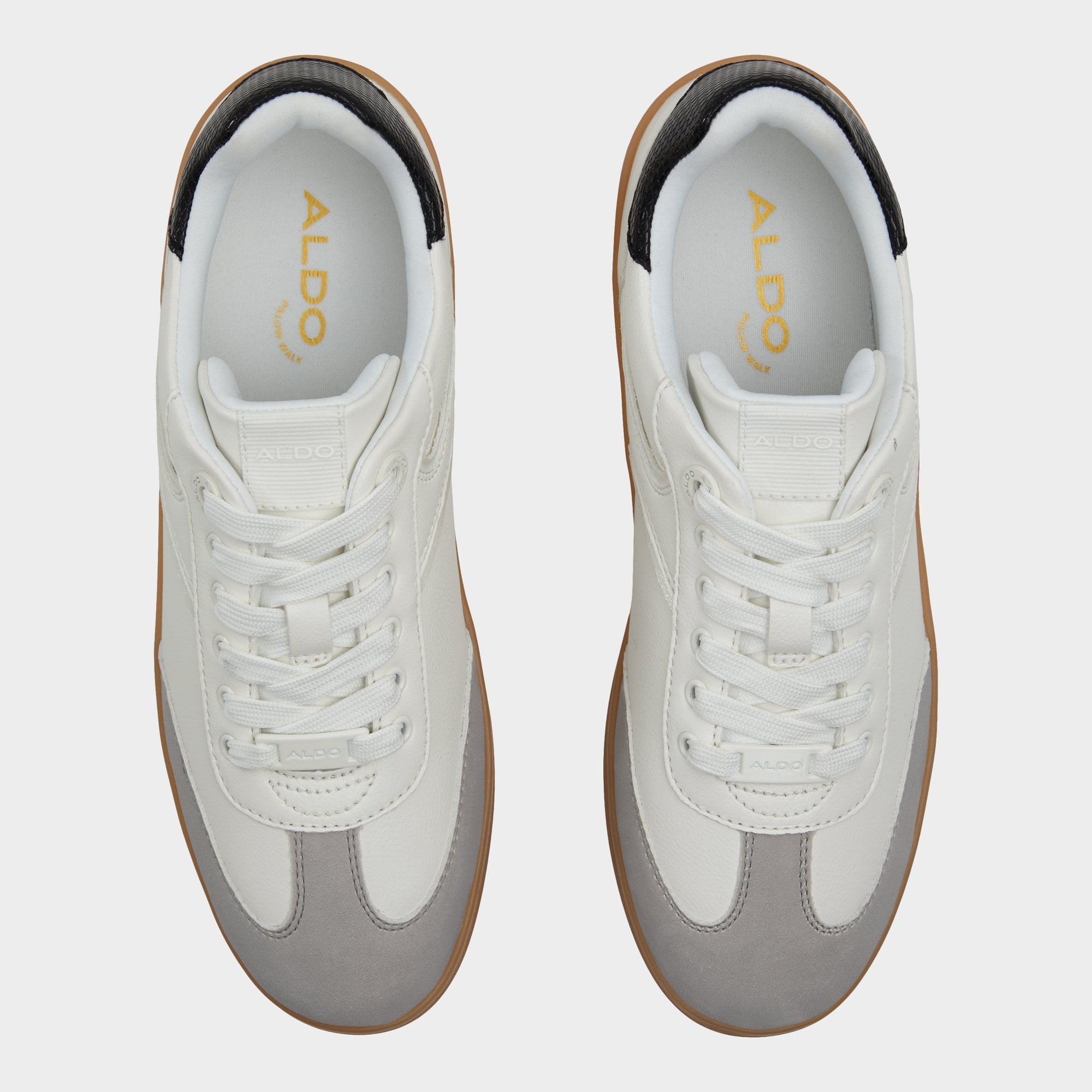 Aldo | Erilg White/Black Women's Low top sneakers - Sneaker, Cup sole