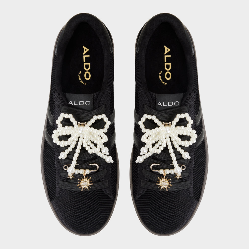 Aldo | Chicsneaker2 in Black Black - Low top sneaker, Cup sole