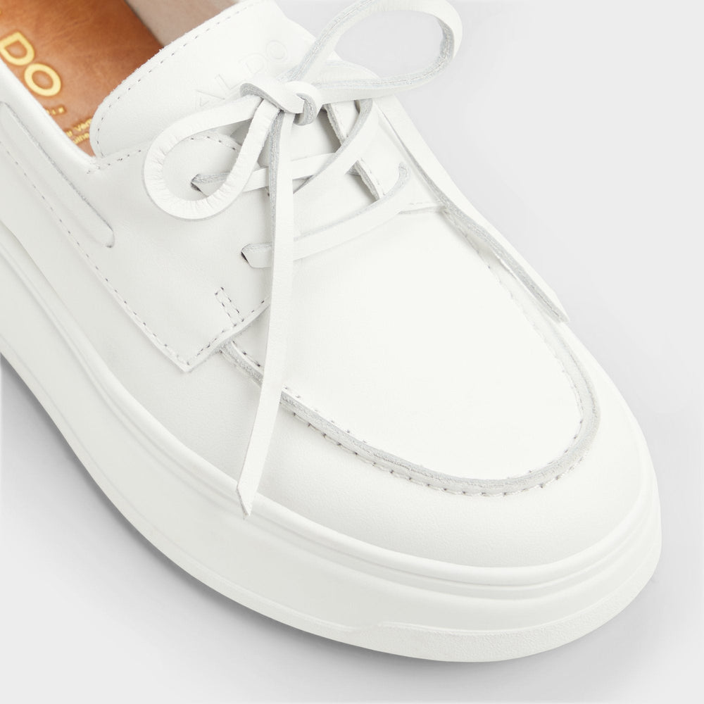 Aldo | Wildbreeze Open White Women's Slip on sneakers - Boat shoe, Platform