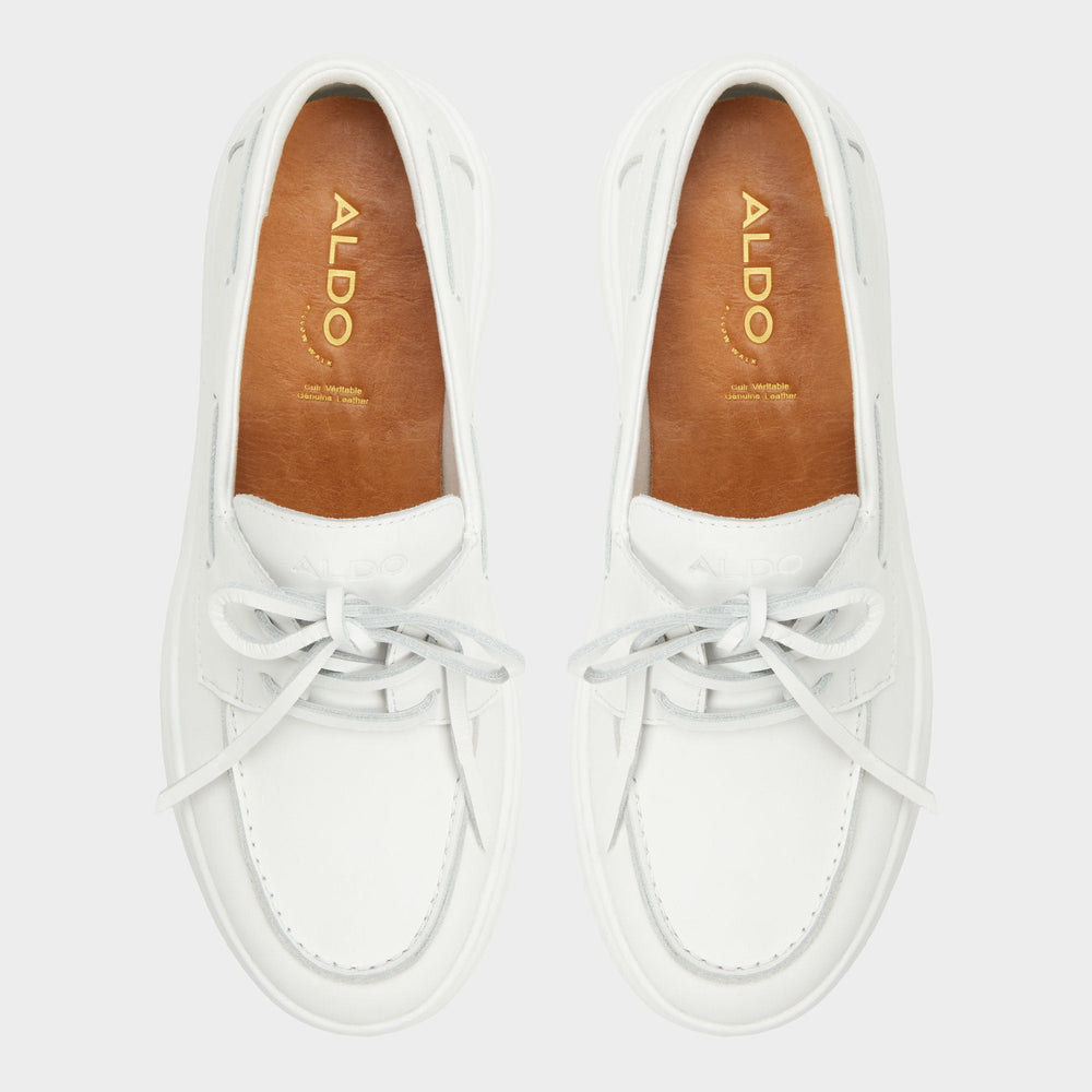 Aldo | Wildbreeze Open White Women's Slip on sneakers - Boat shoe, Platform