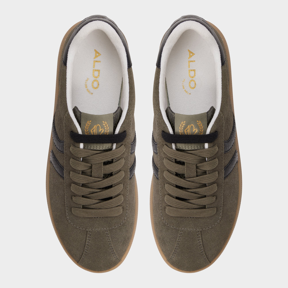 Aldo | Chicsneaker in Olive - Low top sneaker, Cup sole