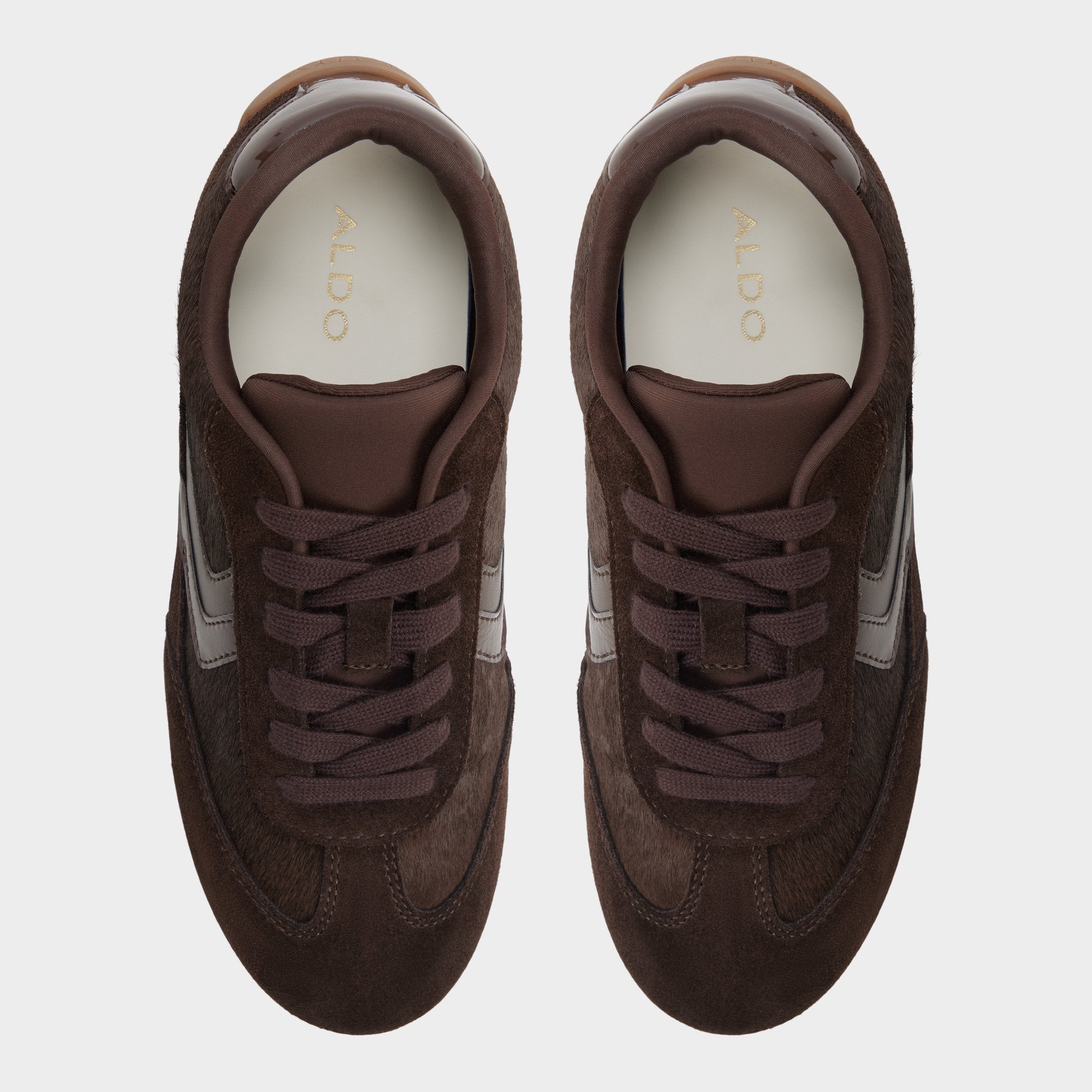 Aldo | Coolchic in Dark Brown - Jogger sneaker